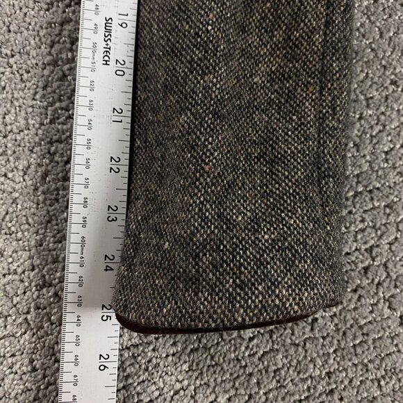 Orvis Tweed Wool Toggle Jacket Women's Medium Brown - Picture 12 of 14